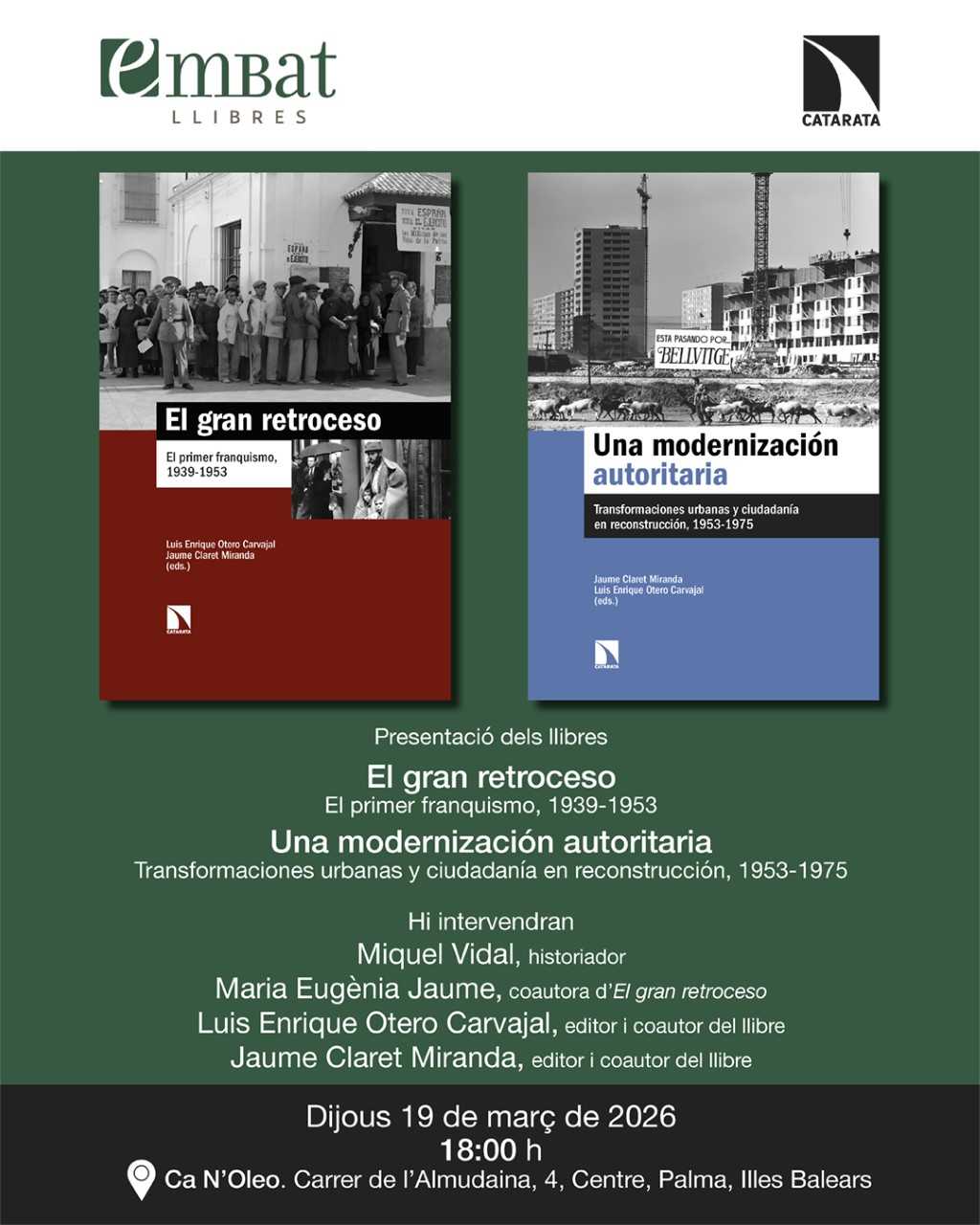 El gran retroceso y Una mode ...