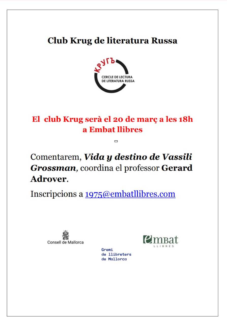 Club Krug de literatura russ ...
