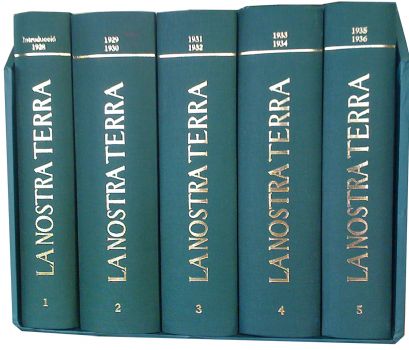 NOSTRA TERRA, LA 1928-1936  (5 VOLS.)